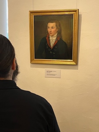 Das einzige Portrait von Novalis, das zu seinen Lebzeiten entstand.